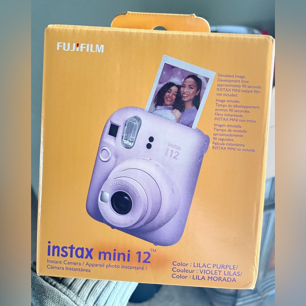 New in Box Instax Mini 12 Lavender